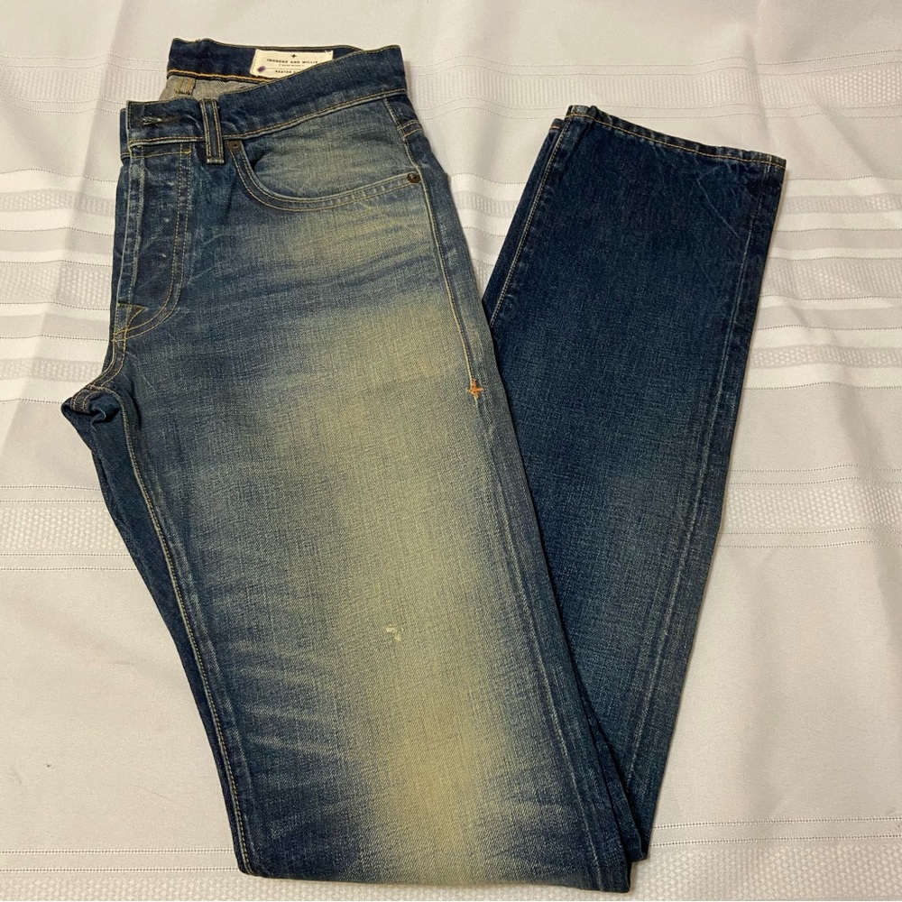 Imogene + Willie  “Barton Slim” Mens Denim Jeans - New Without Tags - size 27